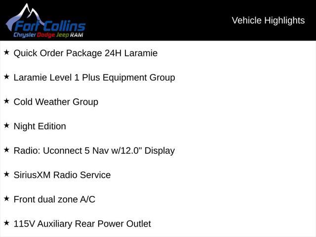 new 2025 Ram 3500 car, priced at $78,100