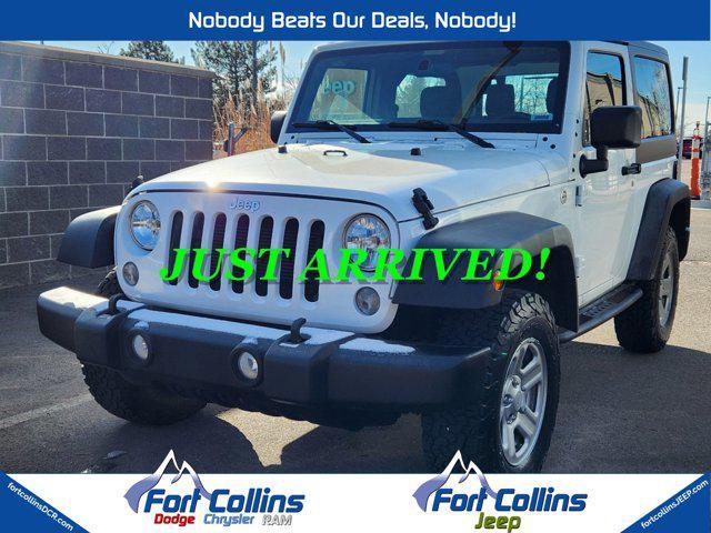 used 2015 Jeep Wrangler car, priced at $18,994