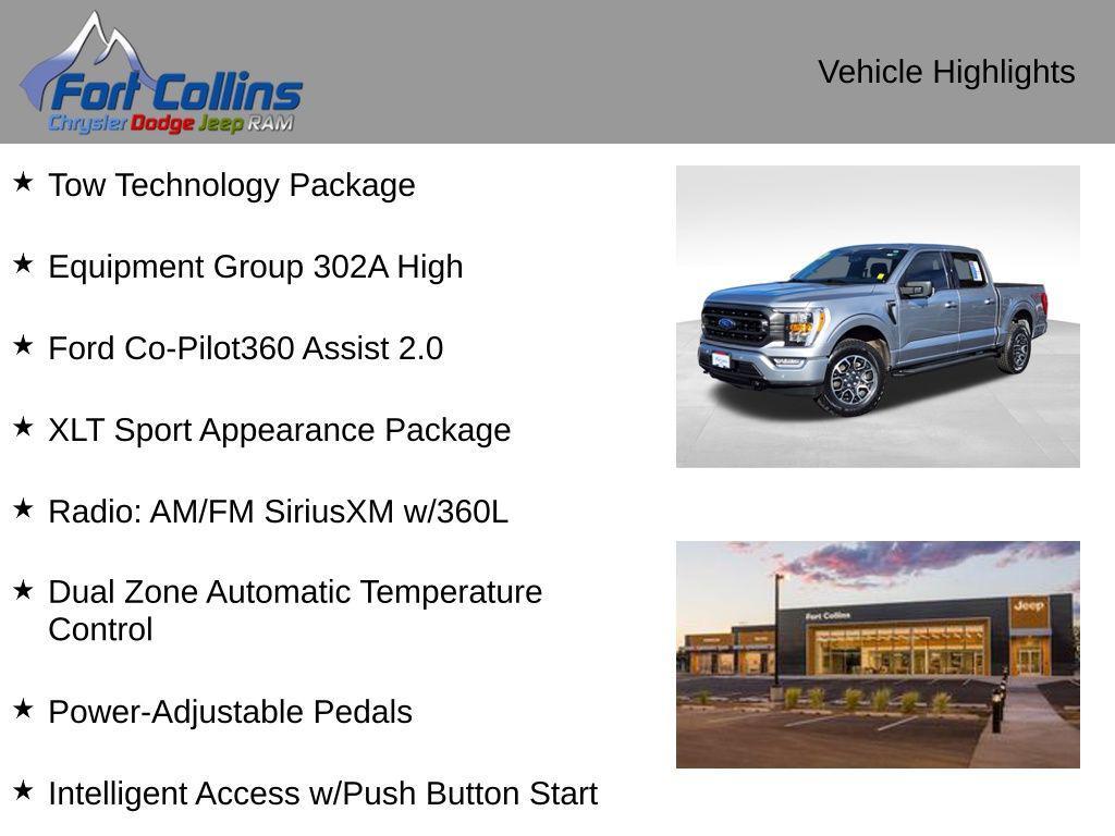 used 2021 Ford F-150 car, priced at $35,995