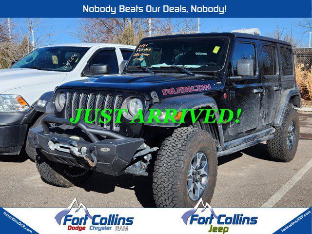 used 2018 Jeep Wrangler Unlimited car, priced at $31,694