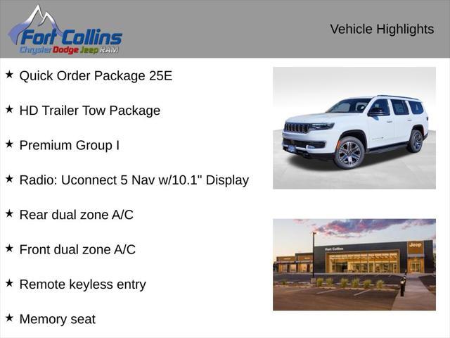 new 2025 Jeep Wagoneer car, priced at $68,805