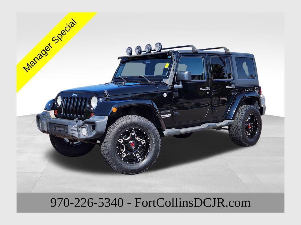 used 2013 Jeep Wrangler Unlimited car, priced at $17,885