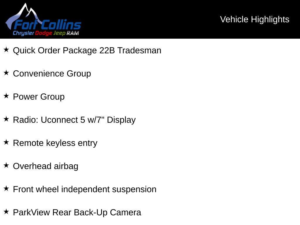 new 2026 Ram ProMaster 1500 car, priced at $47,619