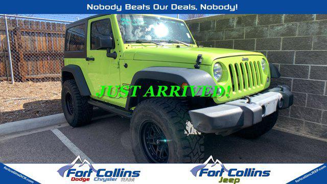 used 2017 Jeep Wrangler car, priced at $27,794