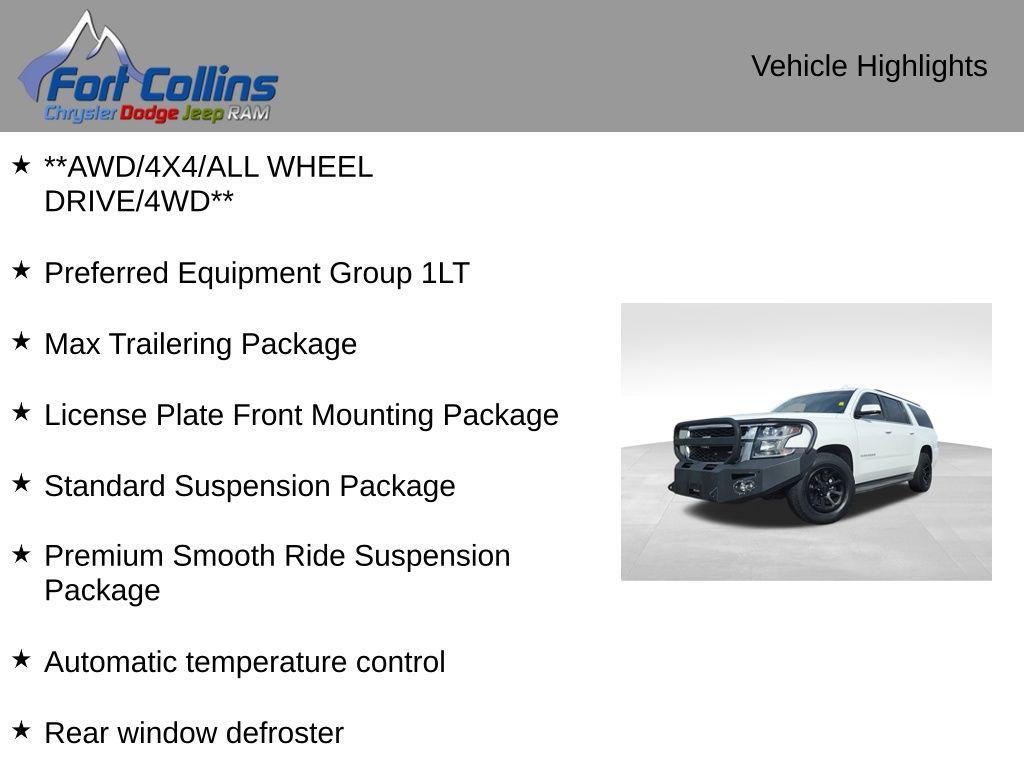 used 2015 Chevrolet Suburban car, priced at $20,358