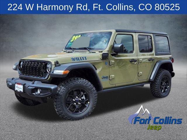 new 2025 Jeep Wrangler 4xe car, priced at $53,815