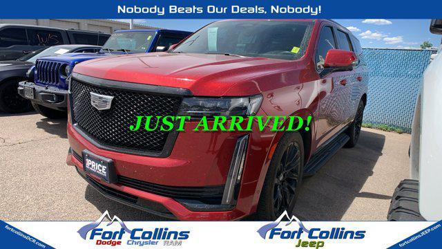 used 2022 Cadillac Escalade car, priced at $86,694