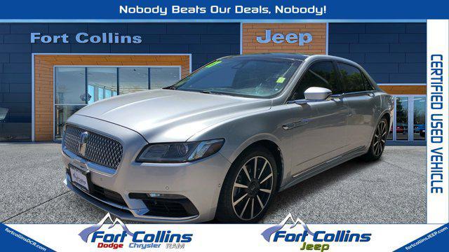 used 2017 Lincoln Continental car, priced at $23,794