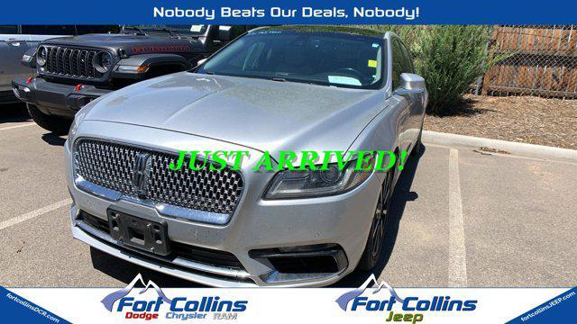 used 2017 Lincoln Continental car, priced at $25,694