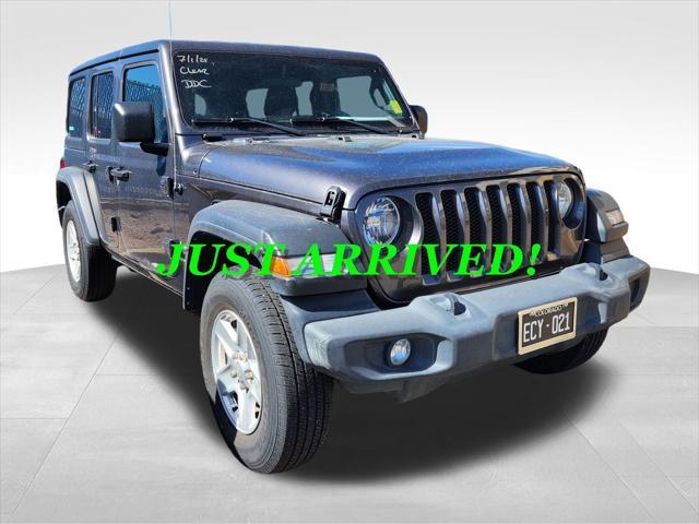used 2020 Jeep Wrangler Unlimited car, priced at $28,895