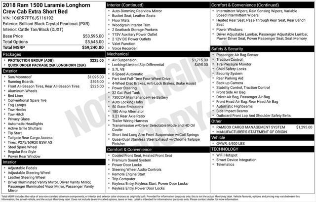used 2018 Ram 1500 car, priced at $25,695