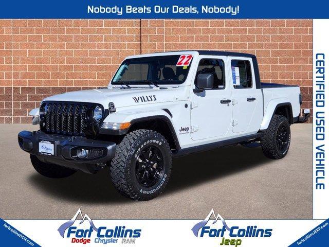 used 2022 Jeep Gladiator car, priced at $33,194