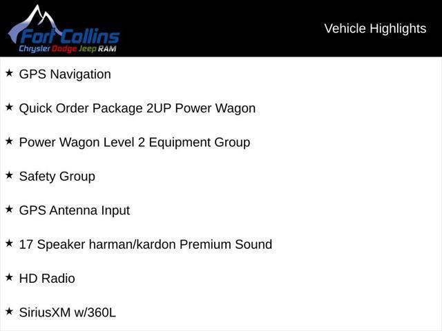 new 2025 Ram 2500 car, priced at $78,878