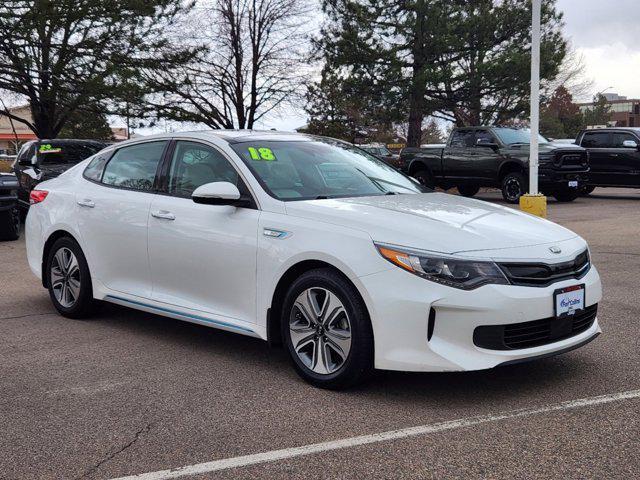 used 2018 Kia Optima Plug-In Hybrid car, priced at $16,094