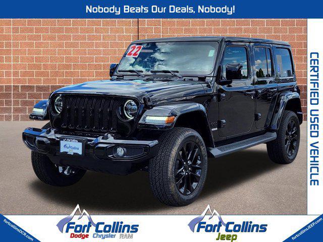 used 2022 Jeep Wrangler Unlimited car, priced at $43,194