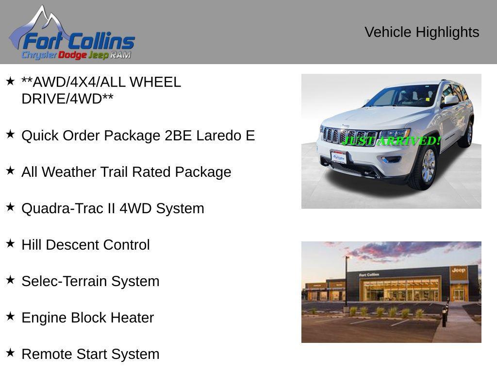 used 2021 Jeep Grand Cherokee car, priced at $24,195