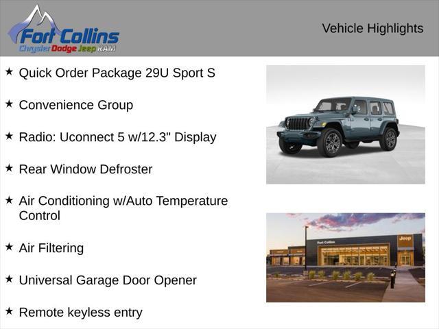 new 2025 Jeep Wrangler 4xe car, priced at $51,614
