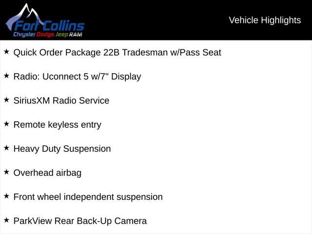 new 2025 Ram ProMaster 2500 car, priced at $45,262