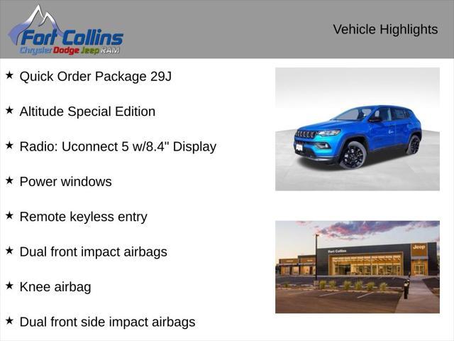 new 2025 Jeep Compass car, priced at $30,586