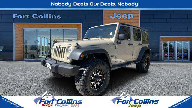 used 2017 Jeep Wrangler Unlimited car, priced at $28,094