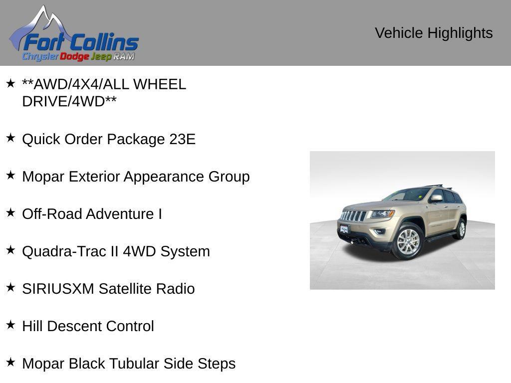 used 2014 Jeep Grand Cherokee car, priced at $12,795