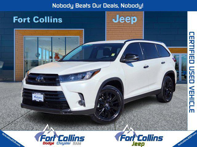 used 2019 Toyota Highlander car, priced at $33,094