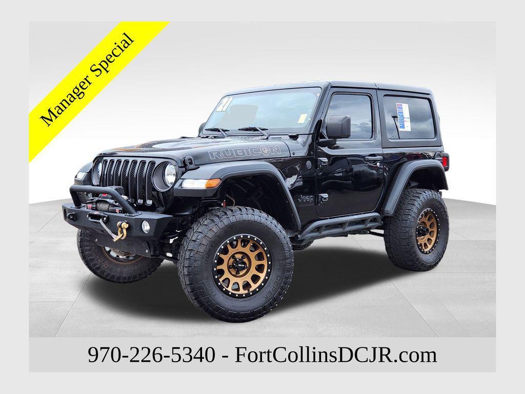 used 2021 Jeep Wrangler car, priced at $34,495