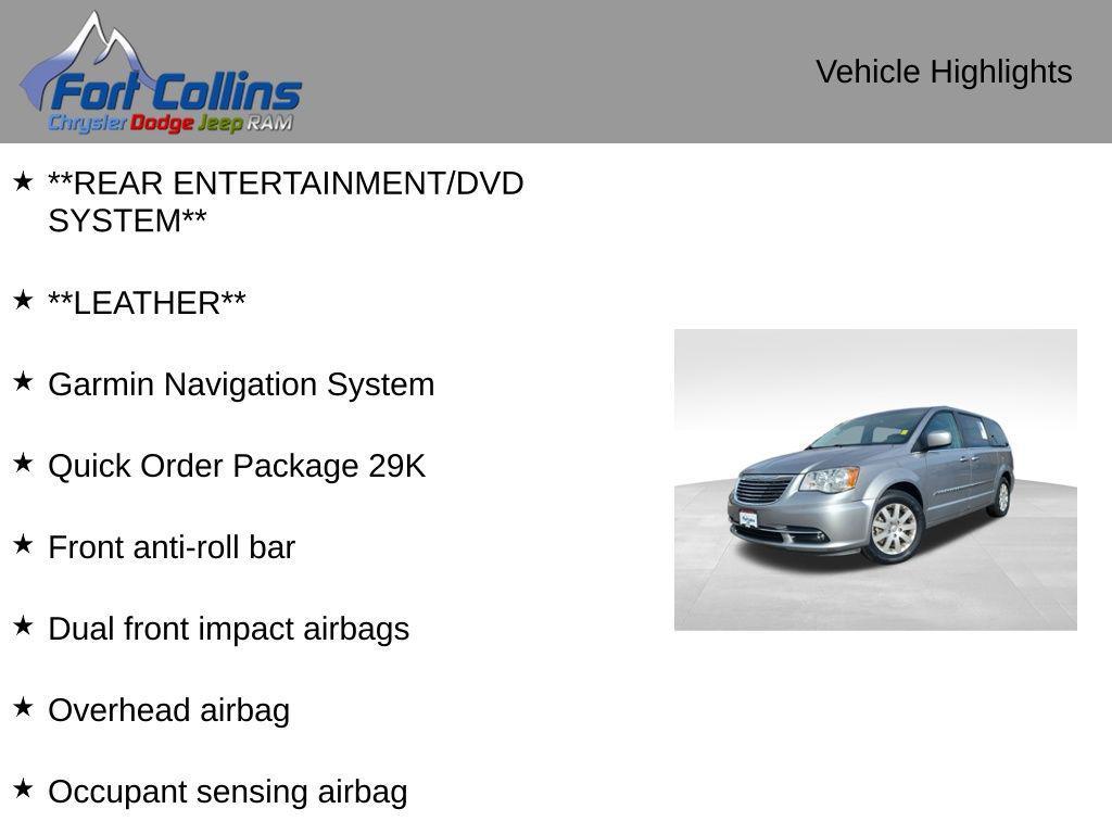 used 2016 Chrysler Town & Country car, priced at $13,995