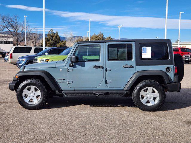 used 2015 Jeep Wrangler Unlimited car, priced at $20,794