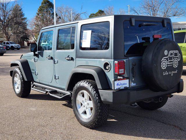 used 2015 Jeep Wrangler Unlimited car, priced at $20,794