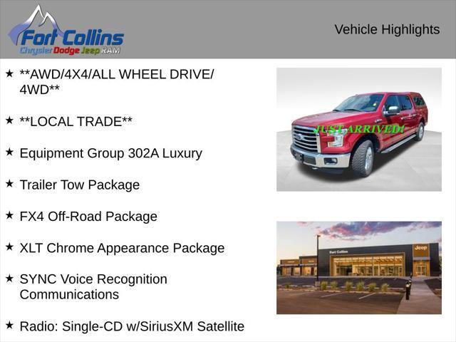 used 2016 Ford F-150 car, priced at $22,595