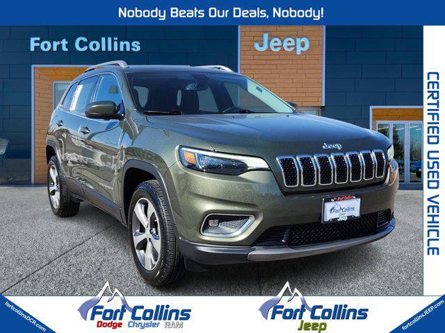 used 2020 Jeep Cherokee car, priced at $20,294