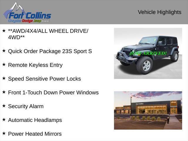 used 2019 Jeep Wrangler Unlimited car, priced at $27,995