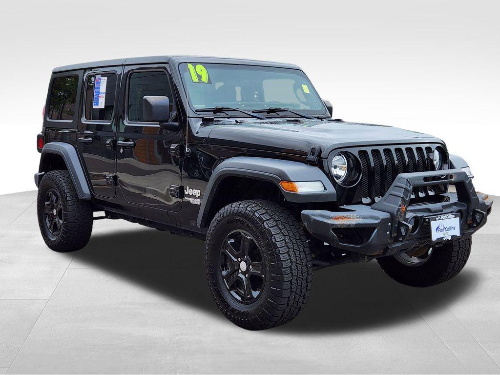 used 2019 Jeep Wrangler Unlimited car, priced at $26,495