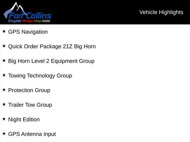 new 2025 Ram 1500 car, priced at $52,706