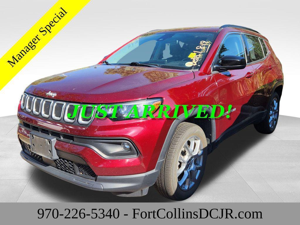 used 2022 Jeep Compass car, priced at $21,995