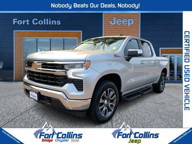 used 2022 Chevrolet Silverado 1500 car, priced at $46,794