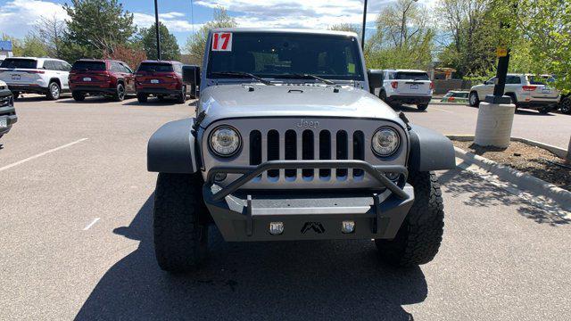 used 2017 Jeep Wrangler Unlimited car, priced at $32,394