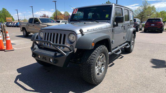 used 2017 Jeep Wrangler Unlimited car, priced at $32,094