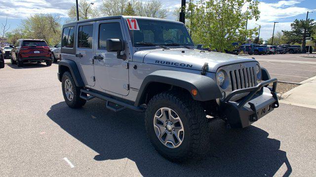 used 2017 Jeep Wrangler Unlimited car, priced at $32,094