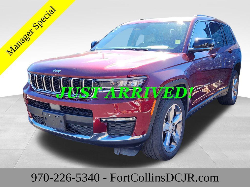 used 2021 Jeep Grand Cherokee L car, priced at $30,995
