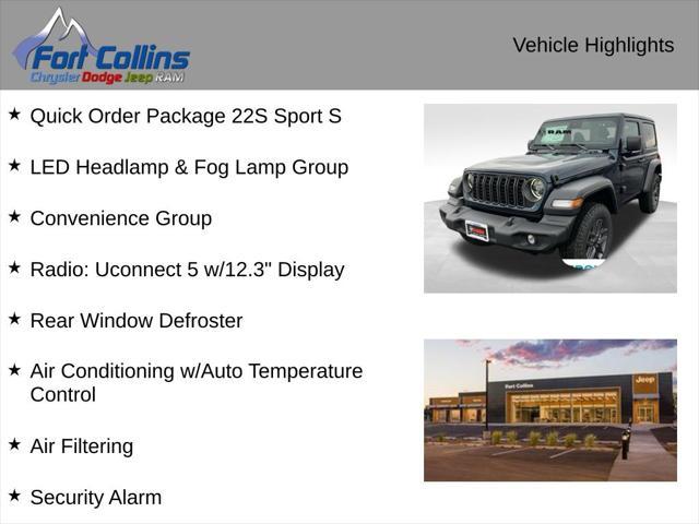 new 2025 Jeep Wrangler car, priced at $39,657