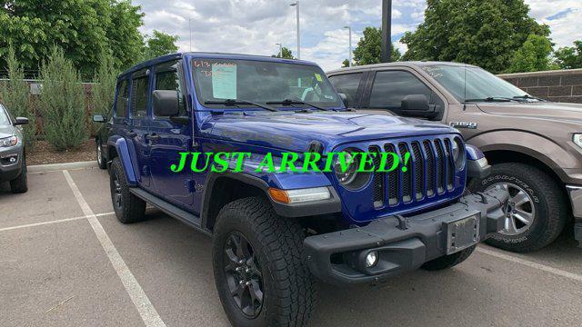 used 2019 Jeep Wrangler Unlimited car, priced at $40,194