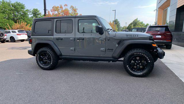 used 2021 Jeep Wrangler Unlimited car, priced at $35,294