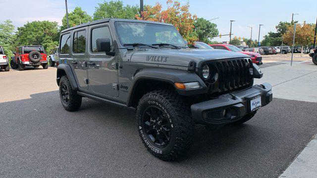 used 2021 Jeep Wrangler Unlimited car, priced at $35,294