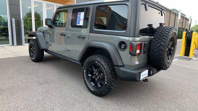 used 2021 Jeep Wrangler Unlimited car, priced at $35,294