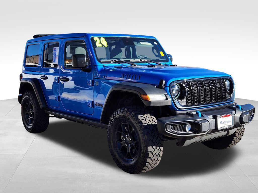used 2024 Jeep Wrangler 4xe car, priced at $35,895