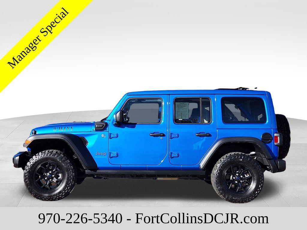 used 2024 Jeep Wrangler 4xe car, priced at $35,895