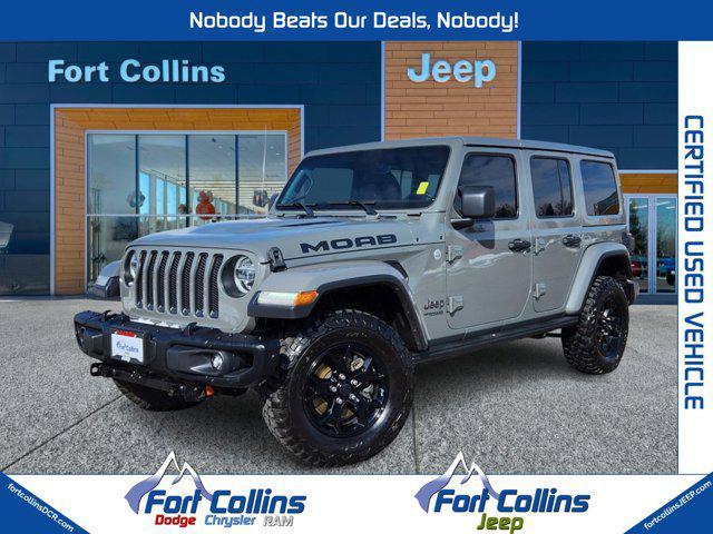 used 2019 Jeep Wrangler Unlimited car, priced at $35,094