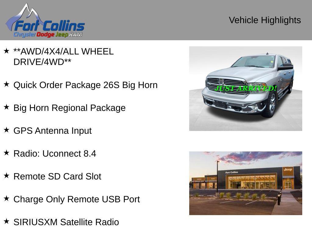 used 2016 Ram 1500 car, priced at $24,495